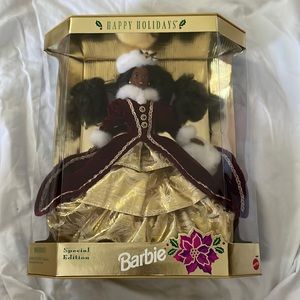 BARBIE Special Edition 1996 Christmas Holiday Celebration Collection Barbie Doll